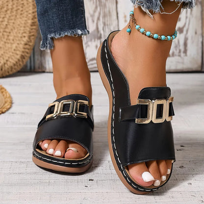 Saint™ | Ortopediska Sandaler Med Spänne